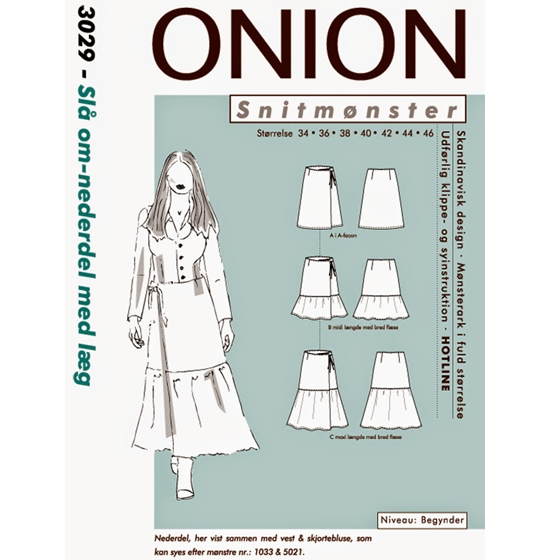 Onion 3029 Snitmønster